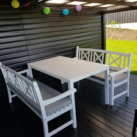Panoramaudsigt I Idyllisk Sommerhus Pa Langeland Tatil Evi *