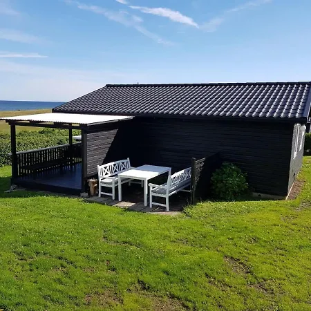 Panoramaudsigt I Idyllisk Sommerhus Pa Langeland